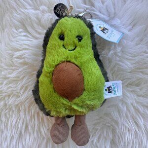 Jelly Cat-inspired Avocado keychain